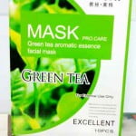 маска из зеленого чая с желтком